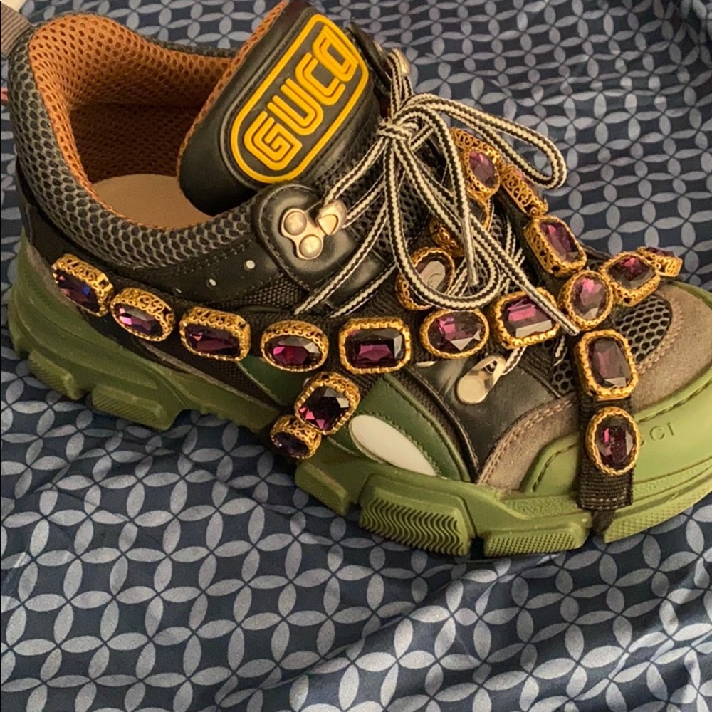 Gucci flastrek  removable crystals